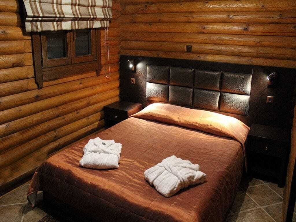 Natura Chalets Mega Chorio エクステリア 写真