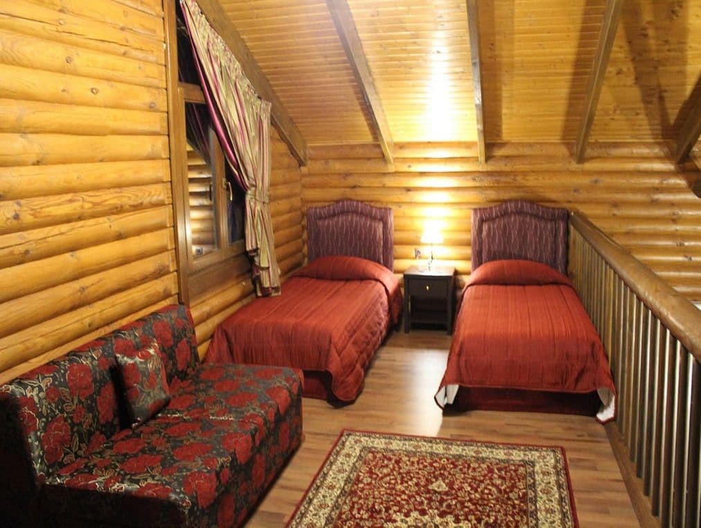 Natura Chalets Mega Chorio エクステリア 写真